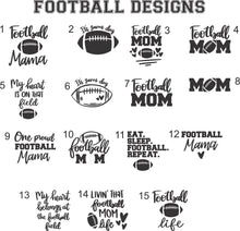 Load image into Gallery viewer, Engraved Football Travel Cup