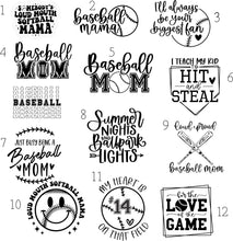 Load image into Gallery viewer, Engraved Baseball Travel Cup