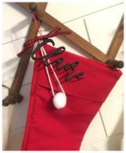 Load image into Gallery viewer, Custom Lasercut Stocking Names
