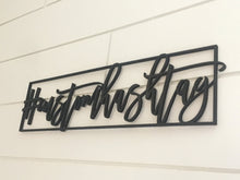 Load image into Gallery viewer, Laser Cut Custom Hashtag Sign