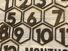 Load image into Gallery viewer, Baby Milestone Photo Laser Cut Numbers/ First Year Numbers/ Modern Baby Photo Props