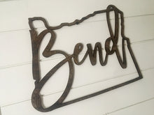 Load image into Gallery viewer, Custom City/State Laser Cut Wall Hanging