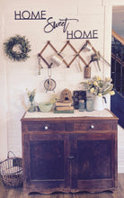 Load image into Gallery viewer, Farmhouse Laser Cut Home Sweet Home Wood Wall Decor