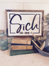 Load image into Gallery viewer, Last Name Laser Cut Sign