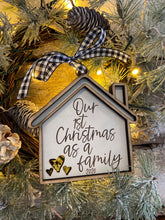 Load image into Gallery viewer, First Christmas as a Family Ornament