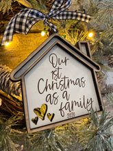Load image into Gallery viewer, First Christmas as a Family Ornament