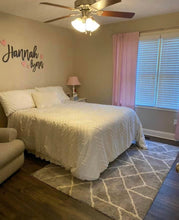 Load image into Gallery viewer, Custom Girl Wall Name/Nursery Name/Gallery Name Art/Lasercut Name