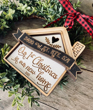 Load image into Gallery viewer, First Home Ornament/New Home Christmas Ornament/Wedding gift ornament/Farmhouse Christmas Ornament