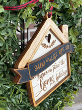 Load image into Gallery viewer, Farmhouse Christmas Home Ornament/First Home Ornament/First year Married Gift