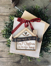 Load image into Gallery viewer, First Home Ornament/New Home Christmas Ornament/Wedding gift ornament/Farmhouse Christmas Ornament