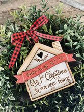 Load image into Gallery viewer, First Home Ornament/New Home Christmas Ornament/Wedding gift ornament/Farmhouse Christmas Ornament