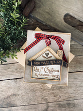 Load image into Gallery viewer, Farmhouse Christmas Home Ornament/First Home Ornament/First year Married Gift