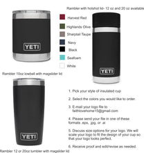 Load image into Gallery viewer, Engraved YETI cups/Bulk Corporate Gifts/Logo Engraved Cups