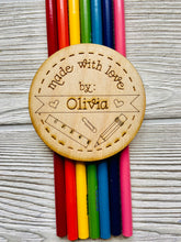 Load image into Gallery viewer, Look What I Made Magnets/Children's Artwork Magnet/School Work Magnet/Easter Basket Gifts/Custom Magnet