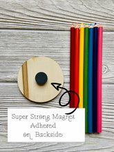 Load image into Gallery viewer, Look What I Made Magnets/Children's Artwork Magnet/School Work Magnet/Easter Basket Gifts/Custom Magnet