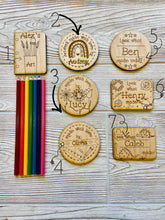 Load image into Gallery viewer, Look What I Made Magnets/Children's Artwork Magnet/School Work Magnet/Easter Basket Gifts/Custom Magnet