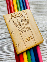 Load image into Gallery viewer, Look What I Made Magnets/Children's Artwork Magnet/School Work Magnet/Easter Basket Gifts/Custom Magnet