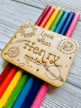 Load image into Gallery viewer, Look What I Made Magnets/Children's Artwork Magnet/School Work Magnet/Easter Basket Gifts/Custom Magnet