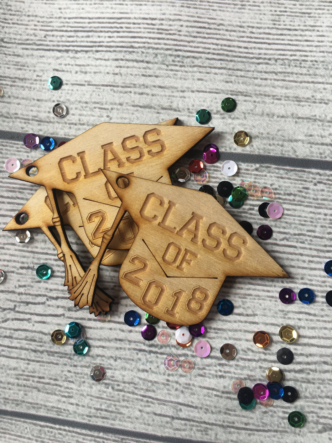 Graduation Cap Wood Cut Out