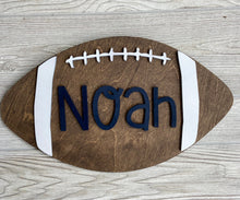 Load image into Gallery viewer, Custom Football Name Wall Art
