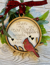 Load image into Gallery viewer, Cardinal Memorial Christmas Ornament
